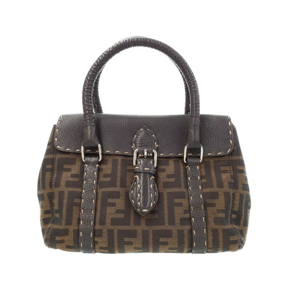 Fendi Zucca Handbag Linda - Picture 1 of 8